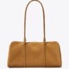 Bolso satchel de ante color Marshmallow Bolso satchel de ante color Marshmallow