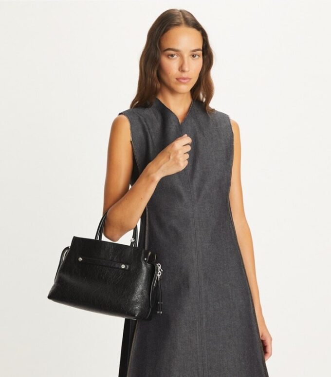 Bolso satchel desgastado Mercer Bolso satchel desgastado Mercer