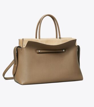 Bolso satchel grande Mercer Pebbled