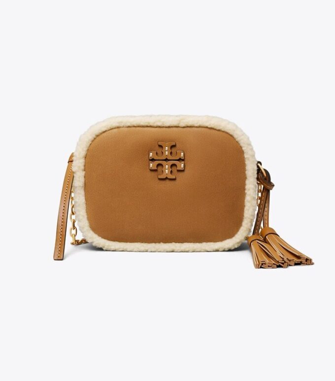 Bolso tipo bandolera de piel de oveja McGraw