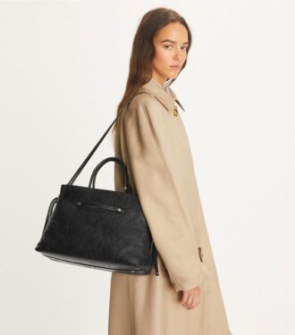 Bolso tipo cartera grande Mercer desgastado
