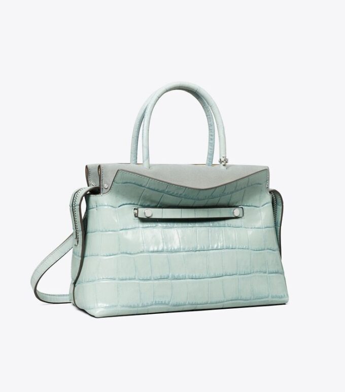 Bolso tipo cartera Mercer con relieve de cocodrilo Bolso tipo cartera Mercer con relieve de cocodrilo
