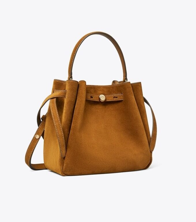 Bolso tipo cubo Romy de gamuza Bolso tipo cubo Romy de gamuza