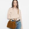 Bolso tipo cubo Romy de gamuza Bolso tipo cubo Romy de gamuza