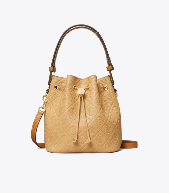 Bolso tipo cubo T Monogram Pebble Bolso tipo cubo T Monogram Pebble