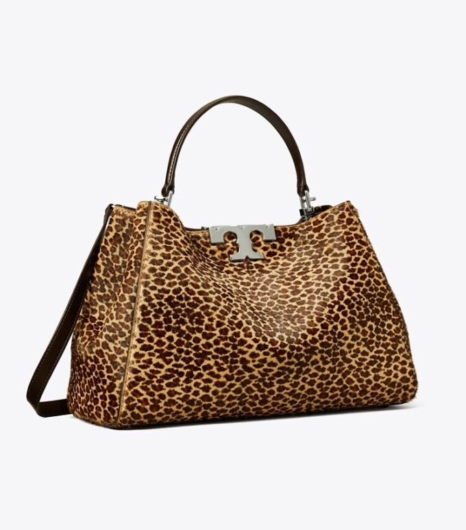 Bolso tipo satchel Eleanor de piel de becerro Bolso tipo satchel Eleanor de piel de becerro
