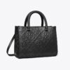 Bolso tote con asa superior y estampado T Monogram Bolso tote con asa superior y estampado T Monogram