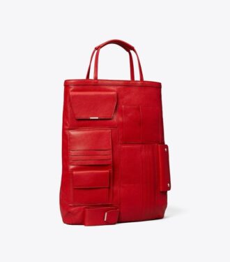 Bolso tote con múltiples bolsillos