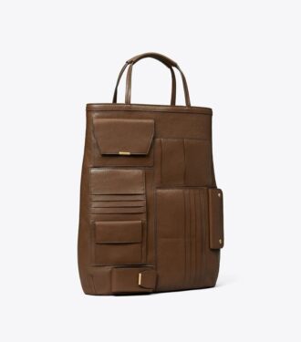 Bolso tote con múltiples bolsillos