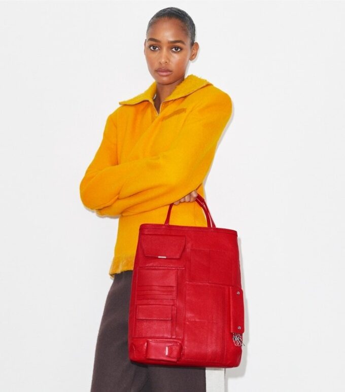 Bolso tote con múltiples bolsillos Bolso tote con múltiples bolsillos