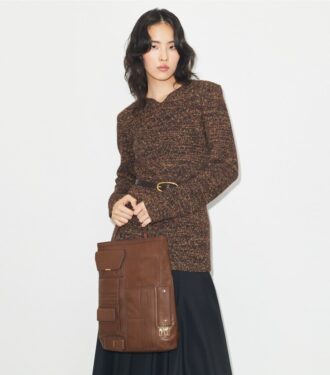 Bolso tote con múltiples bolsillos