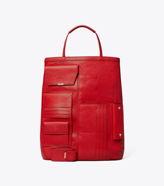 Bolso tote con múltiples bolsillos Bolso tote con múltiples bolsillos
