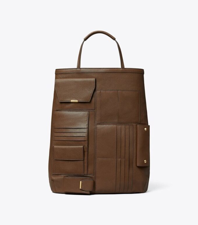 Bolso tote con múltiples bolsillos Bolso tote con múltiples bolsillos