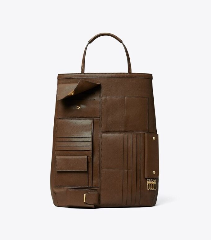 Bolso tote con múltiples bolsillos Bolso tote con múltiples bolsillos