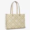 Bolso tote con monograma T Monogram en relieve en contraste Bolso tote con monograma T Monogram en relieve en contraste