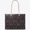 Bolso tote con monograma T Monogram en relieve en contraste Bolso tote con monograma T Monogram en relieve en contraste