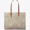 Bolso tote con monograma T Monogram en relieve en contraste Bolso tote con monograma T Monogram en relieve en contraste