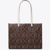 Bolso tote con monograma T Monogram en relieve en contraste Bolso tote con monograma T Monogram en relieve en contraste