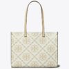 Bolso tote con monograma T Monogram en relieve en contraste Bolso tote con monograma T Monogram en relieve en contraste