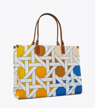 Bolso tote de lona trenzada Ella