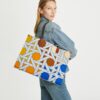 Bolso tote de lona trenzada Ella