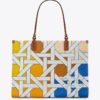 Bolso tote de lona trenzada Ella