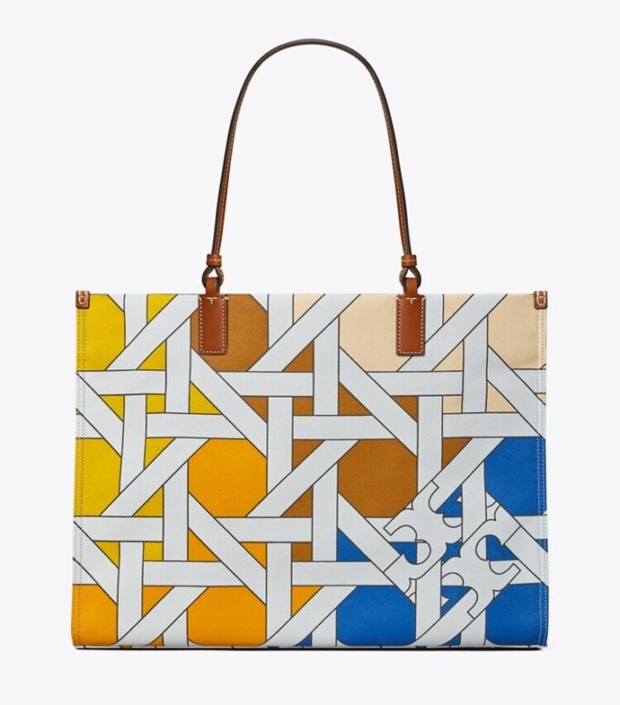 Bolso tote de lona trenzada Ella
