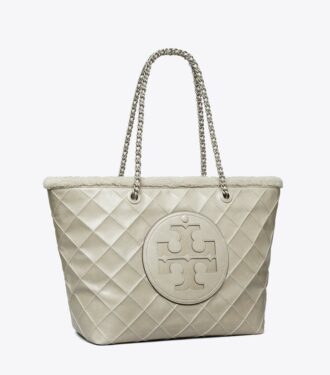 Bolso tote Ella Chain Shearling
