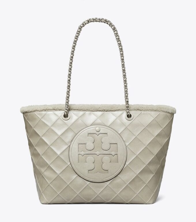 Bolso tote Ella Chain Shearling Bolso tote Ella Chain Shearling