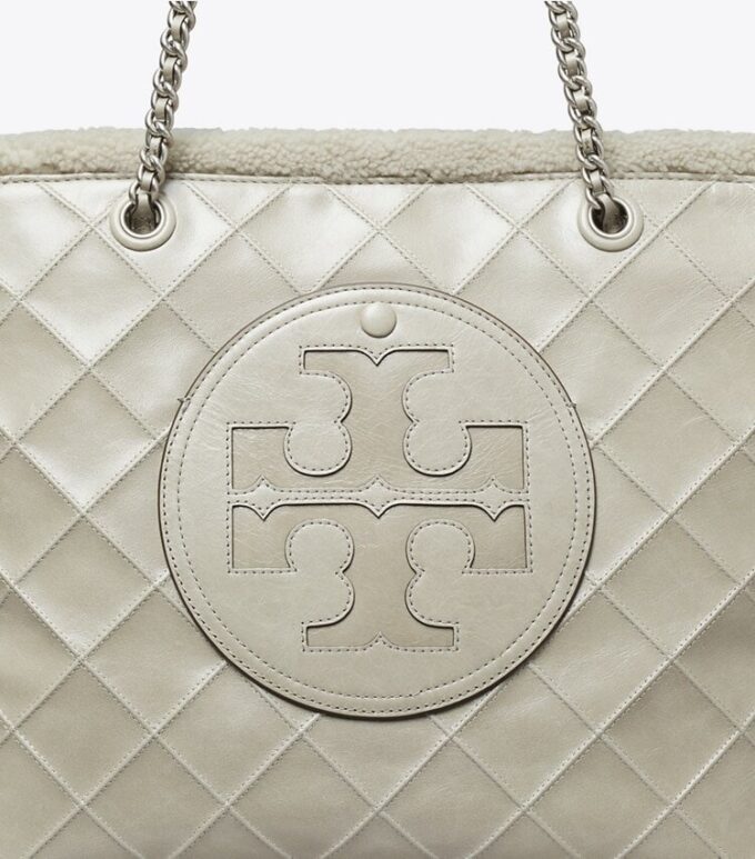 Bolso tote Ella Chain Shearling Bolso tote Ella Chain Shearling