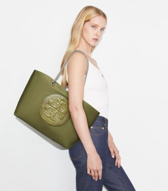 Bolso tote Ella Croc Chain