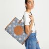 Bolso tote Ella T Monogram Denim Bolso tote Ella T Monogram Denim