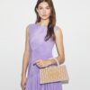 Bolso tote Ella tejido a mano con diseño este-oeste Bolso tote Ella tejido a mano con diseño este-oeste