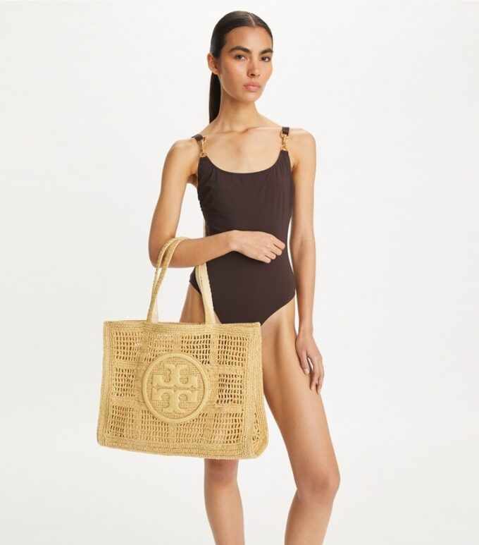 Bolso tote grande Ella tejido a mano Bolso tote grande Ella tejido a mano
