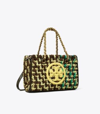 Bolso tote mini Fleming Soft Tweed Chain