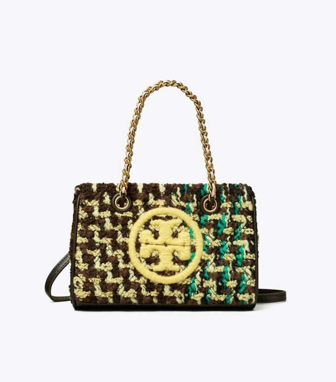 Bolso tote mini Fleming Soft Tweed Chain Bolso tote mini Fleming Soft Tweed Chain