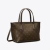 Bolso tote mini Perry de lona recubierta Bolso tote mini Perry de lona recubierta
