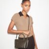 Bolso tote mini Perry de lona recubierta Bolso tote mini Perry de lona recubierta