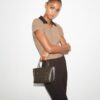 Bolso tote mini Perry de lona recubierta Bolso tote mini Perry de lona recubierta