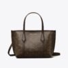 Bolso tote mini Perry de lona recubierta Bolso tote mini Perry de lona recubierta
