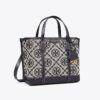 Bolso tote pequeño con tres compartimentos y T Monogram Perry Bolso tote pequeño con tres compartimentos y T Monogram Perry