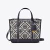 Bolso tote pequeño con tres compartimentos y T Monogram Perry Bolso tote pequeño con tres compartimentos y T Monogram Perry