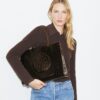 Bolso tote pequeño Ella con estampado de cocodrilo Bolso tote pequeño Ella con estampado de cocodrilo