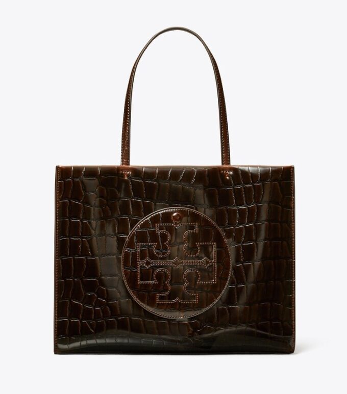 Bolso tote pequeño Ella con estampado de cocodrilo Bolso tote pequeño Ella con estampado de cocodrilo
