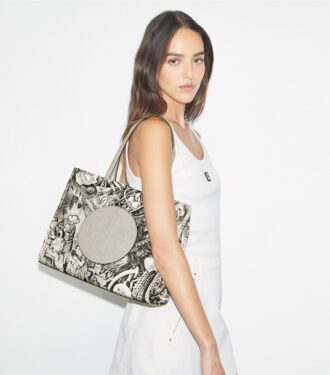 Bolso tote pequeño Ella estampado