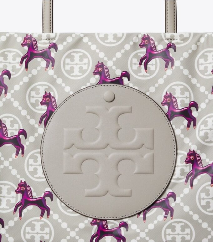 Bolso tote pequeño Ella Horse Nylon Bolso tote pequeño Ella Horse Nylon