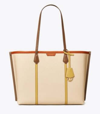 Bolso tote Perry con tres compartimentos y bloques de color