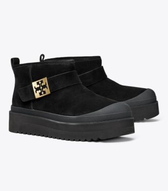 Botas con plataforma de piel de oveja Mellow