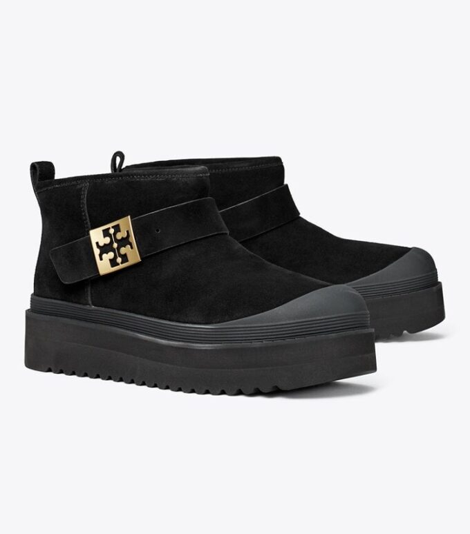 Botas con plataforma de piel de oveja Mellow Botas con plataforma de piel de oveja Mellow
