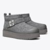 Botas con plataforma de piel de oveja Mellow Botas con plataforma de piel de oveja Mellow